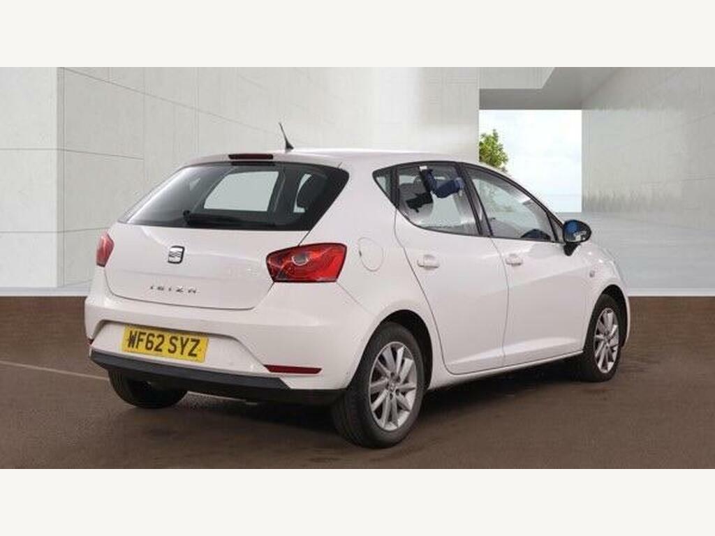 Seat Ibiza 1.2 Cr Tdi Ecomotive Se 74 Bhp White #4
