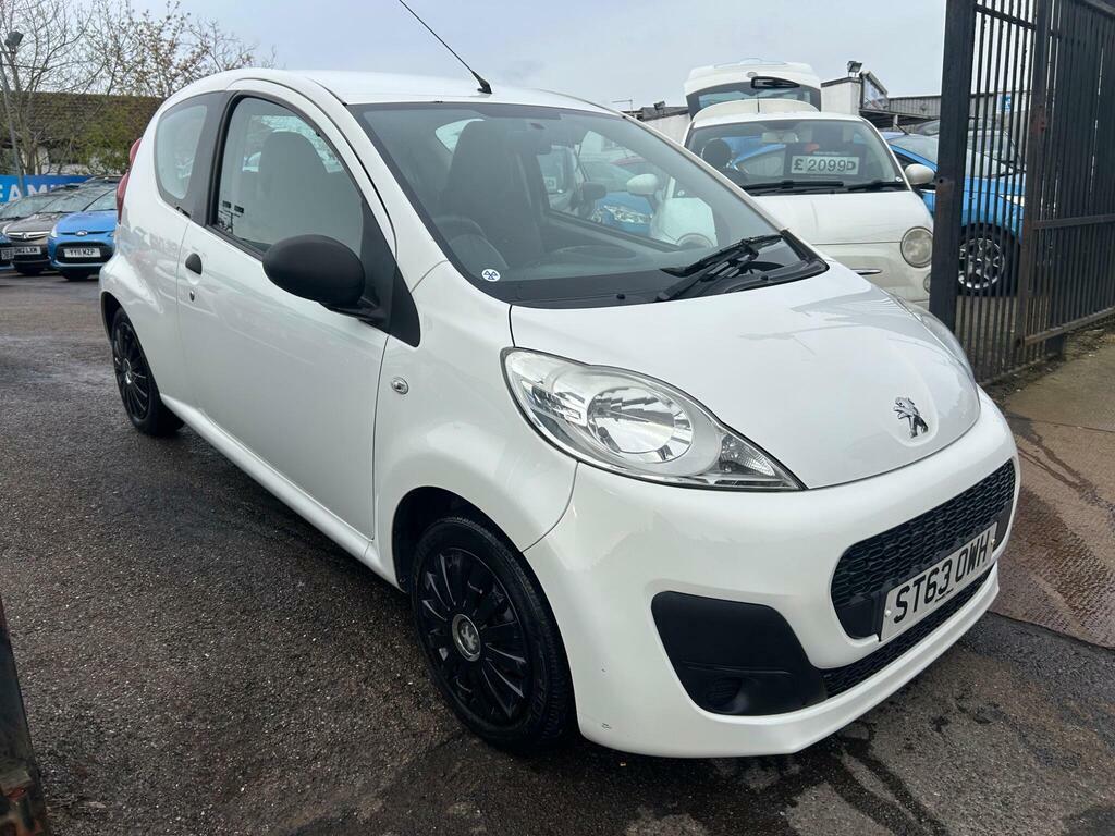 Peugeot 107 1.0 12V Access Euro 5 White #3