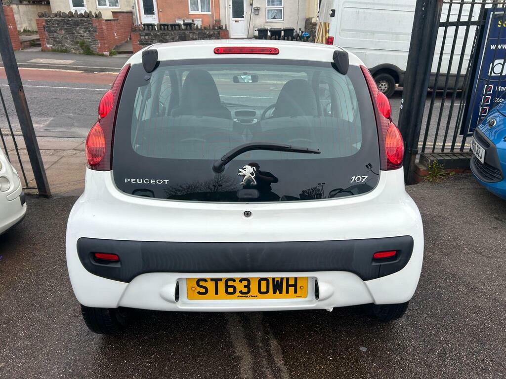 Peugeot 107 1.0 12V Access Euro 5 White #5