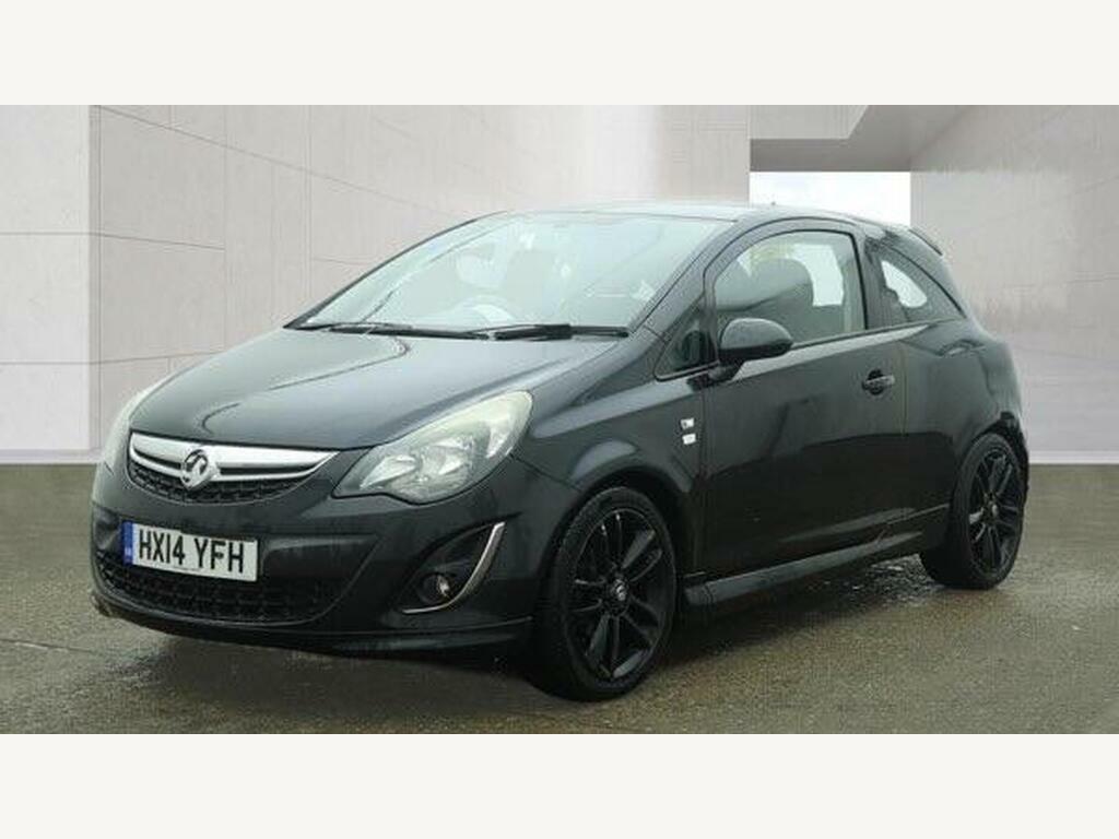Vauxhall Corsa 1.2 16V Limited Edition Euro 5 HX14YFH Black #2