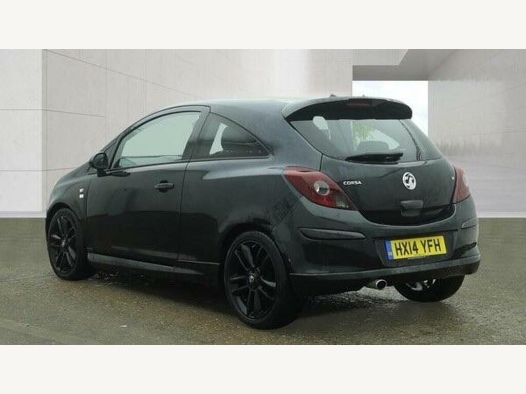 Vauxhall Corsa 1.2 16V Limited Edition Euro 5 HX14YFH Black #3