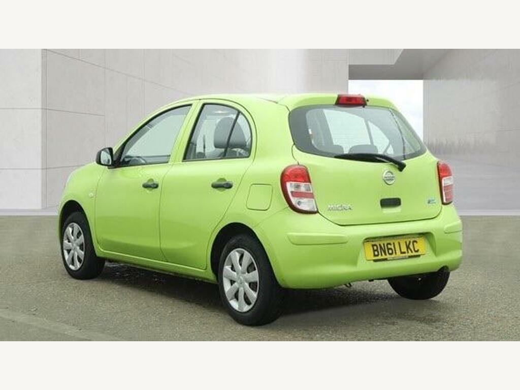 Nissan Micra 1.2 12V Visia Euro 5 Green #3