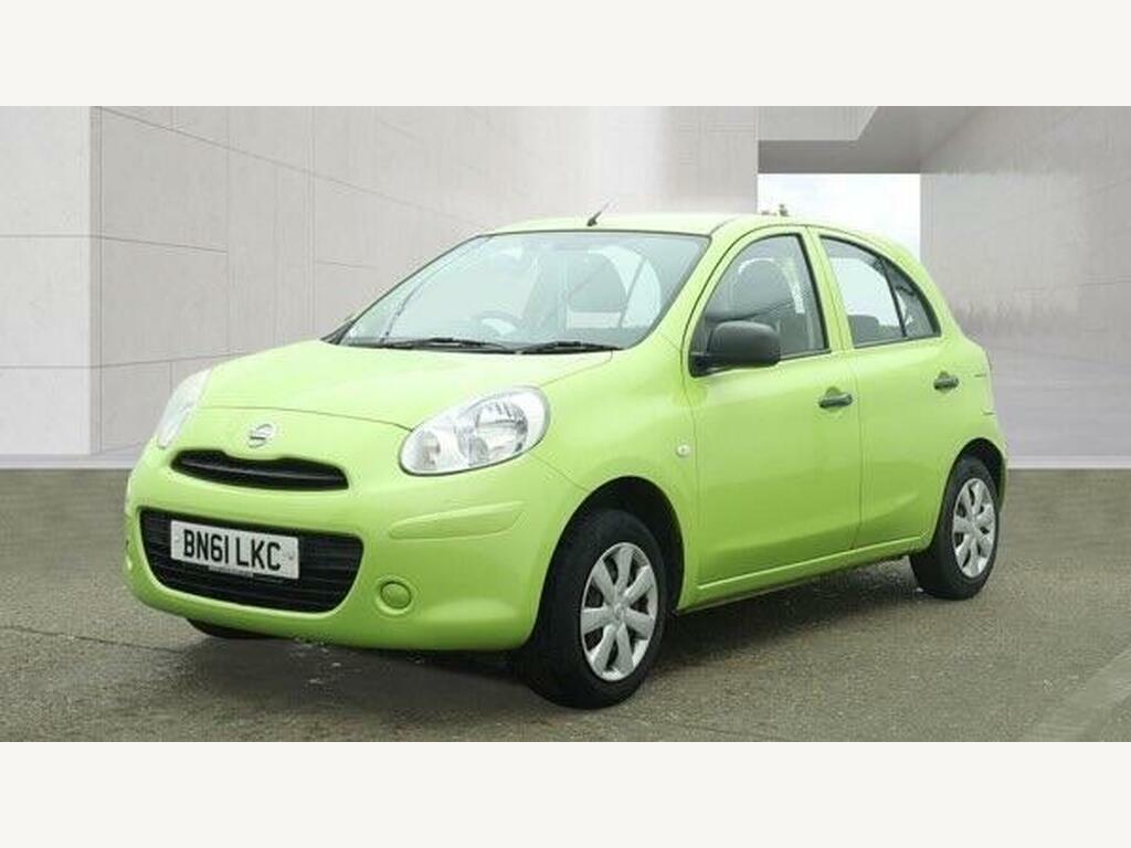Nissan Micra 1.2 12V Visia Euro 5 Green #2