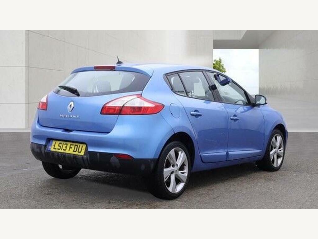Renault Megane 1.6 16V Dynamique Tomtom Euro 5 Blue #4
