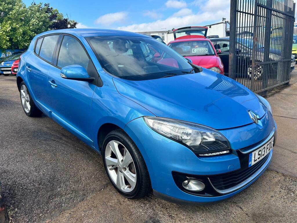 Renault Megane 1.6 16V Dynamique Tomtom Euro 5 Blue #3