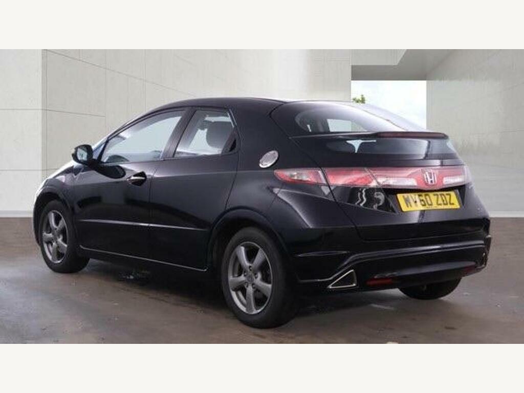 Honda Civic Hatchback Black #3
