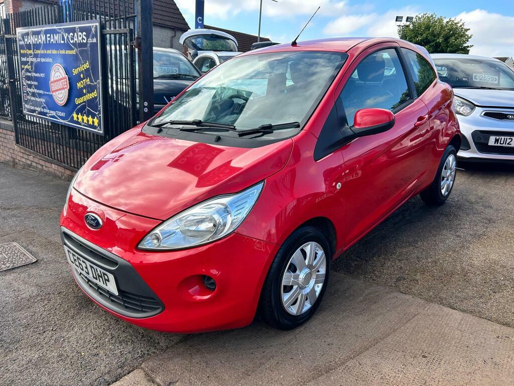 Ford KA 1.2 Edge Euro 5 S S Red