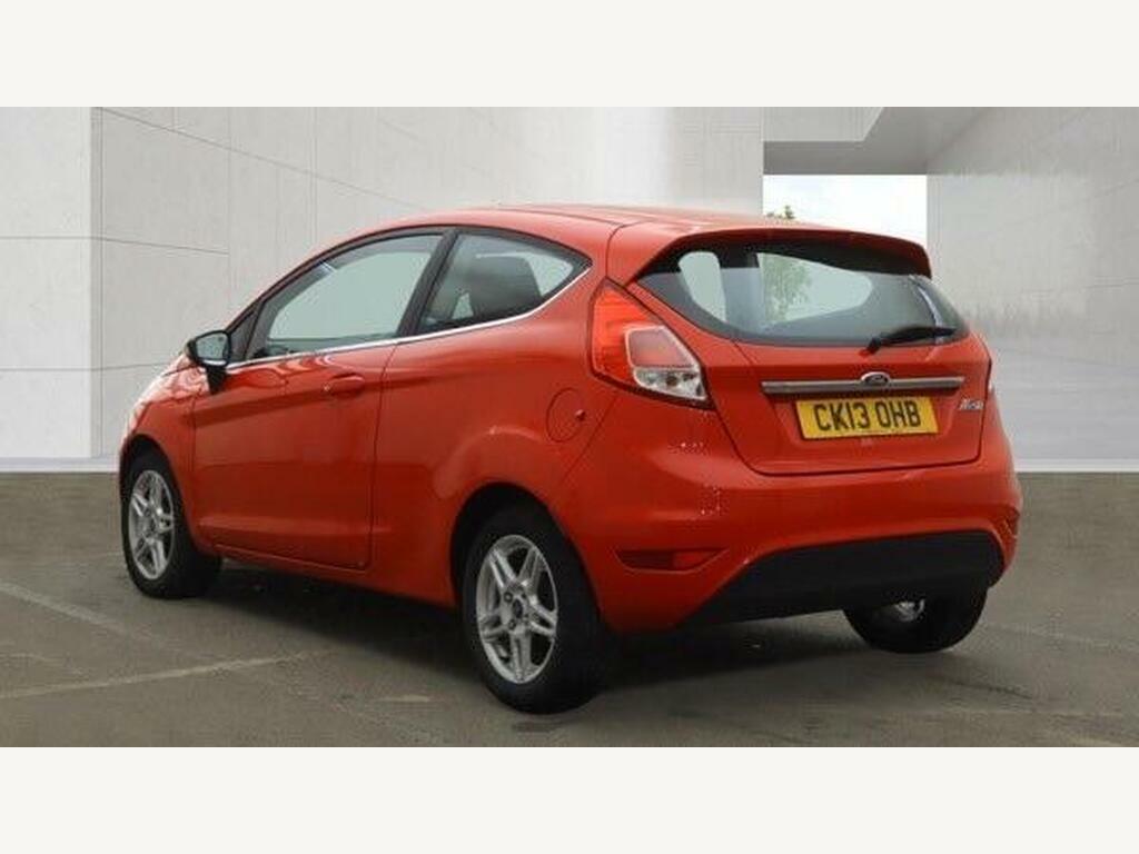Ford Fiesta 1.25 Zetec Euro 5 Red #3