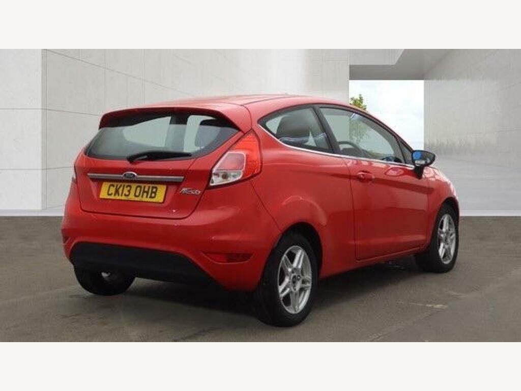 Ford Fiesta 1.25 Zetec Euro 5 Red #4