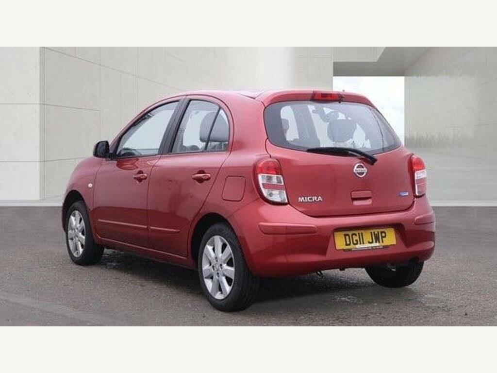 Nissan Micra 1.2 12V Acenta Euro 5 Red #3