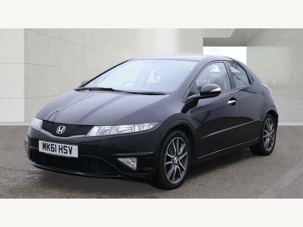 Honda Civic I-vtec Se...only 67466 Miles Black #2