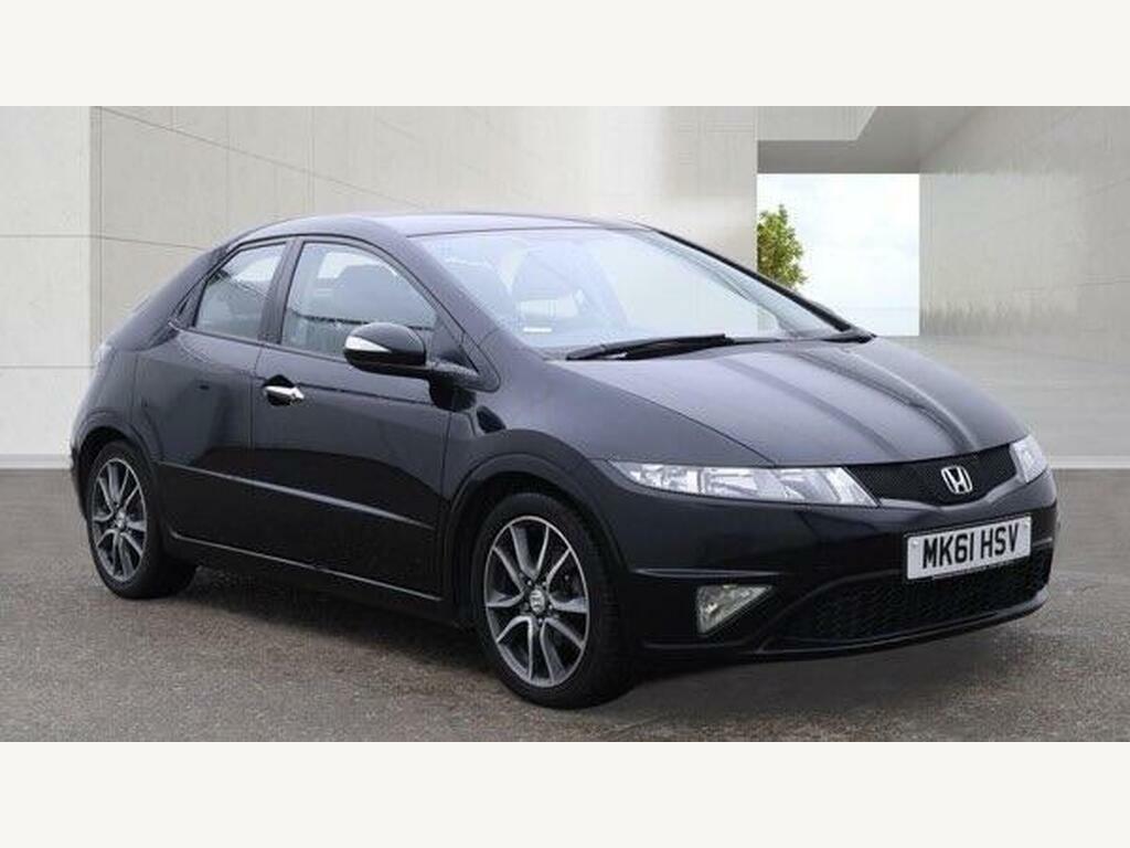Honda Civic I-vtec Se...only 67466 Miles Black #1
