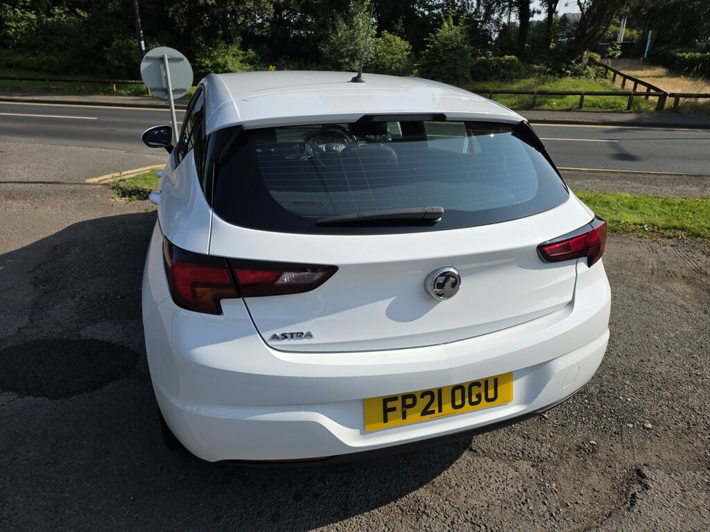 Vauxhall Astra 1.2 Turbo Se 2021 White #5