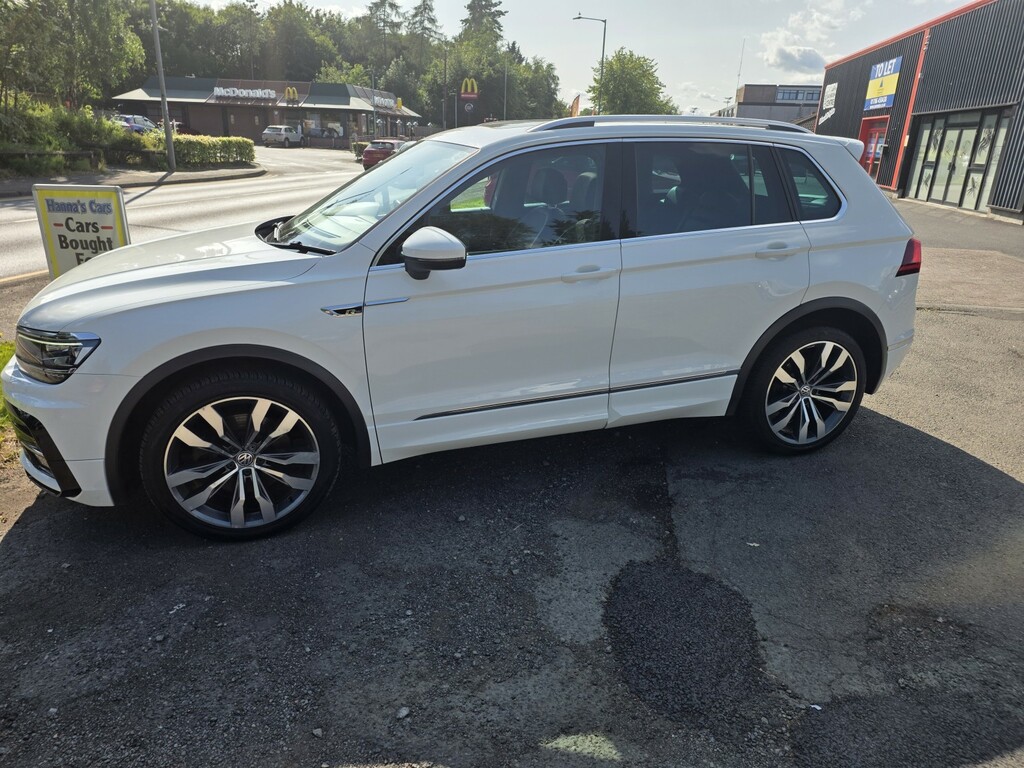 Volkswagen Tiguan 2.0 Bitdi R-line 2017 WN67HHS White #4