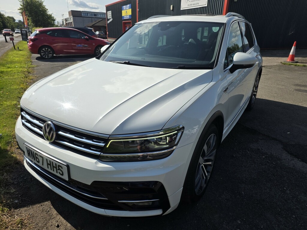 Volkswagen Tiguan 2.0 Bitdi R-line 2017 WN67HHS White #3