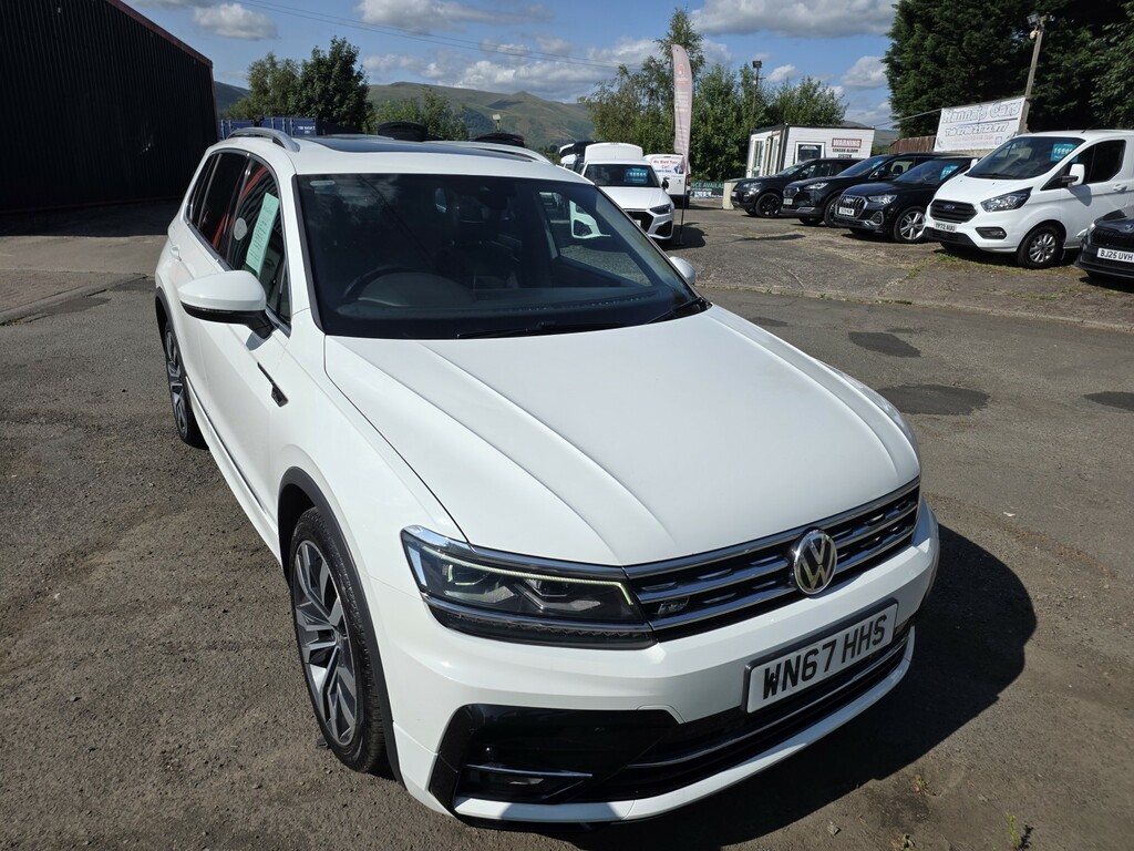 Volkswagen Tiguan 2.0 Bitdi R-line 2017 WN67HHS White #2
