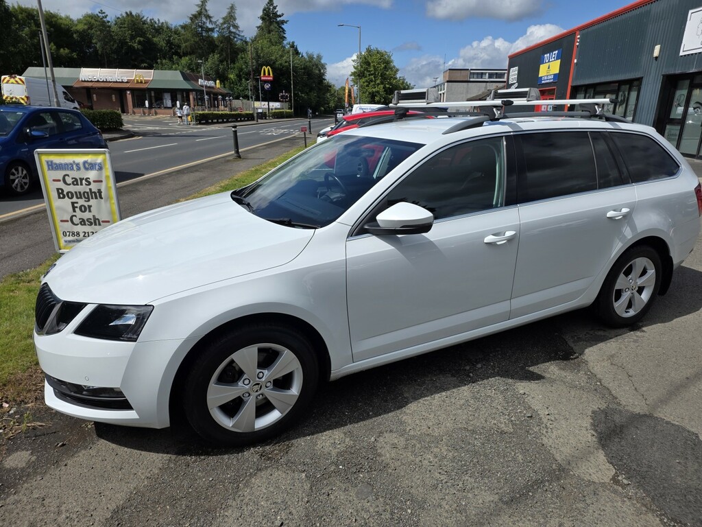 Skoda Octavia 1.0 Tsi Se Technology 2019 White #4