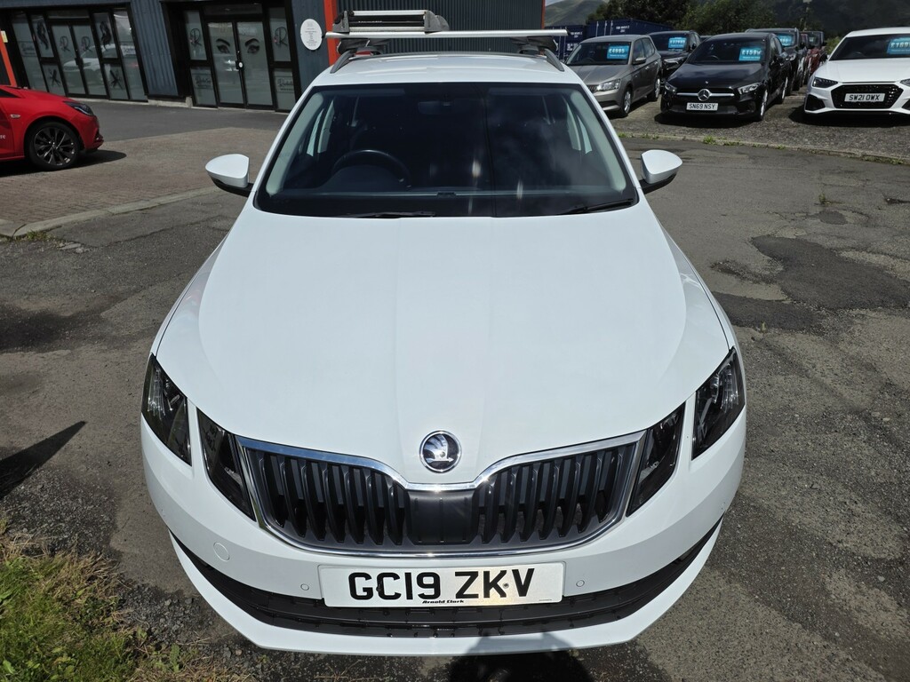 Skoda Octavia 1.0 Tsi Se Technology 2019 White #3