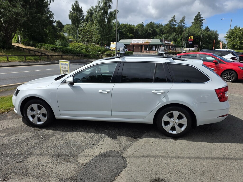 Skoda Octavia 1.0 Tsi Se Technology 2019 White #5