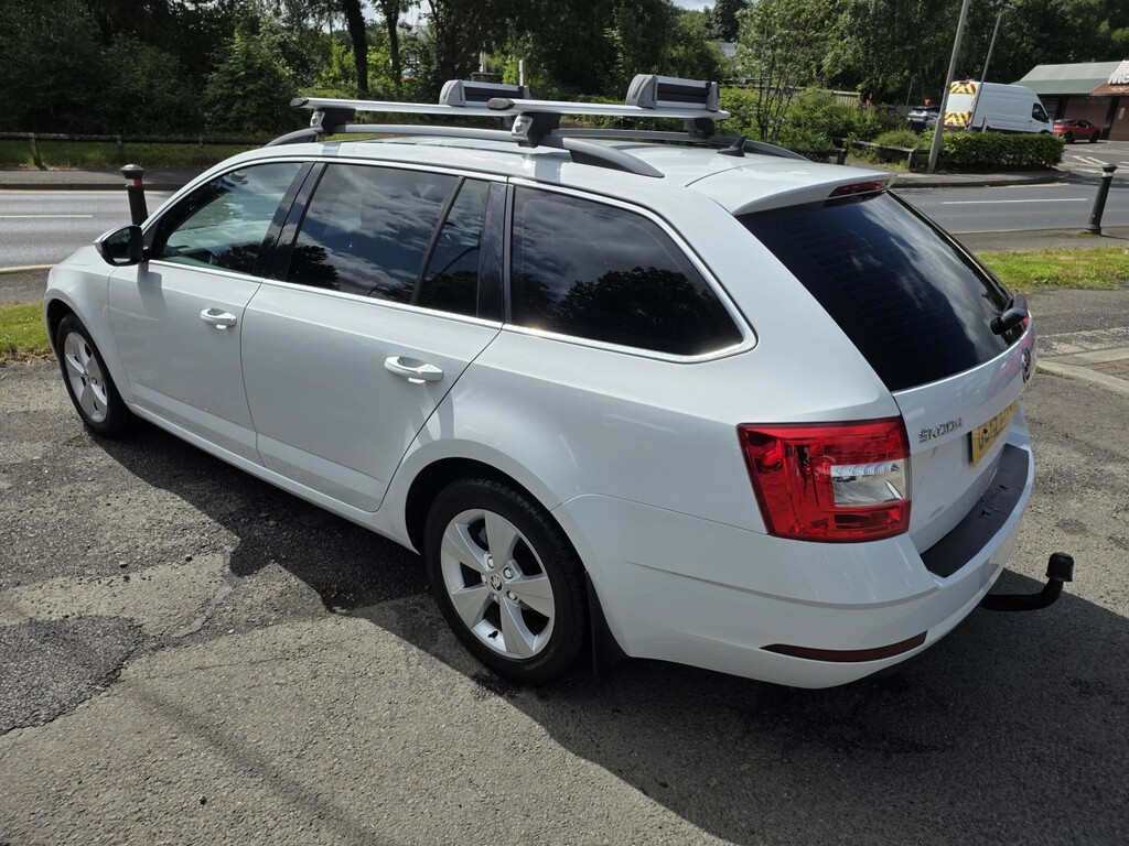 Skoda Octavia 1.0 Tsi Se Technology 2019 White #6
