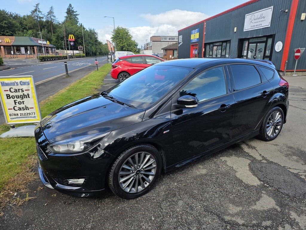 Ford Focus 1.0 T Ecoboost St-line 2017 Black #3