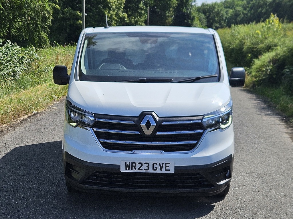 Renault Trafic 2.0 Dci Blue Sl28 Business Panel Van M White #5