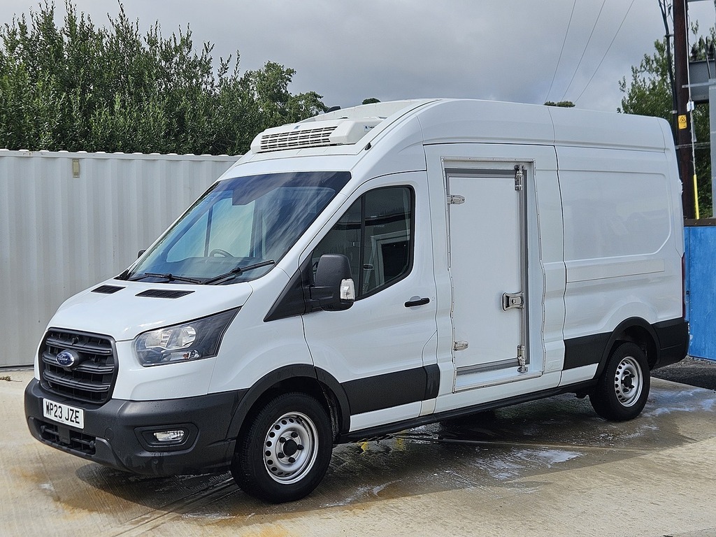 Ford Transit Custom 2.0 350 Ecoblue Leader Panel Van WP23JZE White #4
