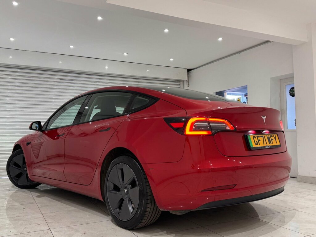 Tesla Model 3 Standard Range Plus Rwd GF71WFY Red #2