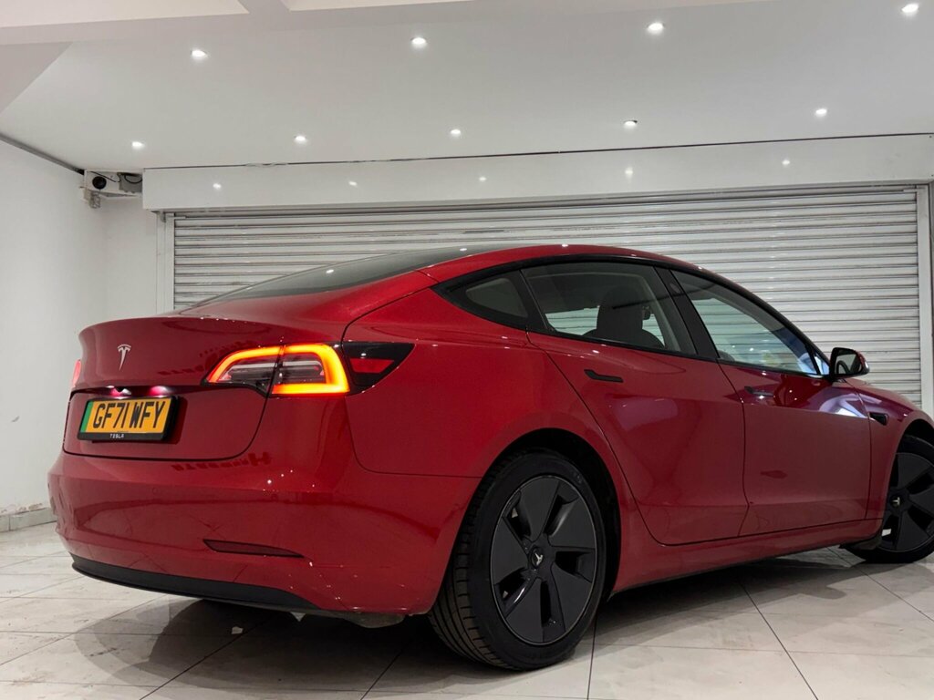 Tesla Model 3 Standard Range Plus Rwd GF71WFY Red #3