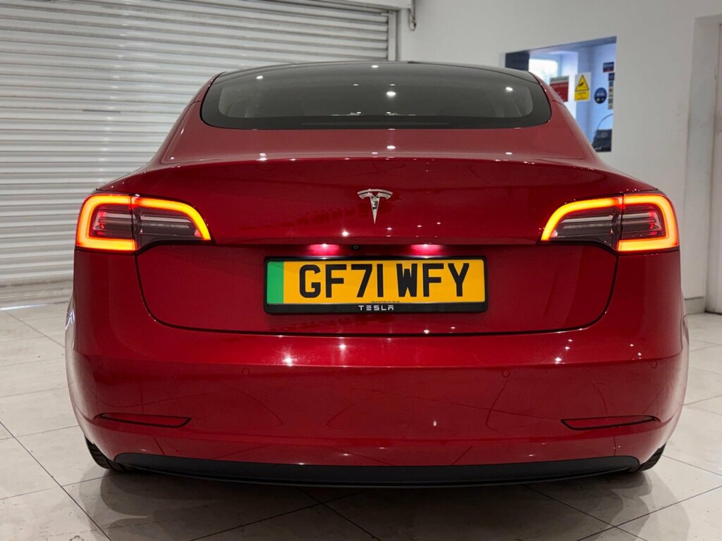 Tesla Model 3 Standard Range Plus Rwd GF71WFY Red #4