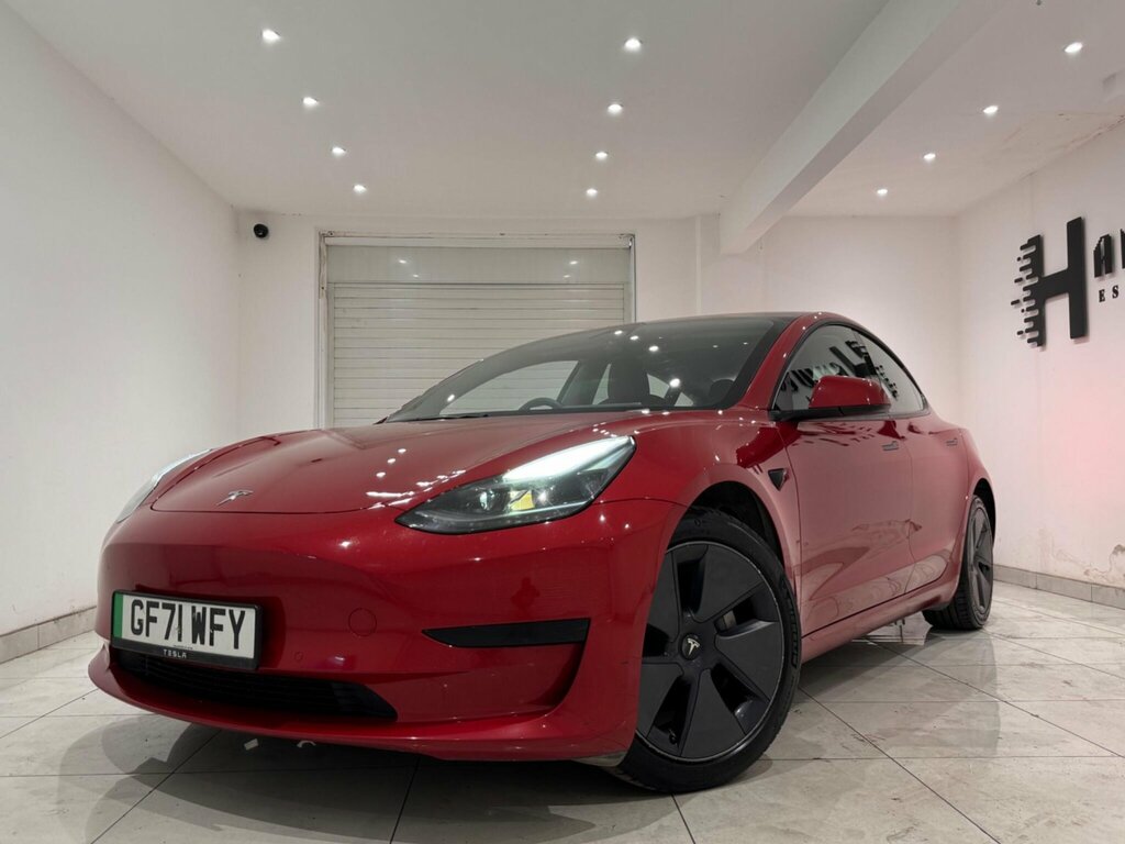 Tesla Model 3 Standard Range Plus Rwd Red