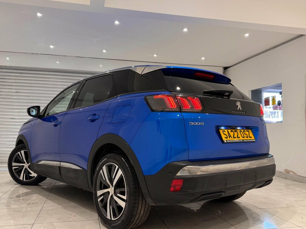 Peugeot 3008 1.6 13.2Kwh Allure E-eat Euro 6 Ss Blue #4