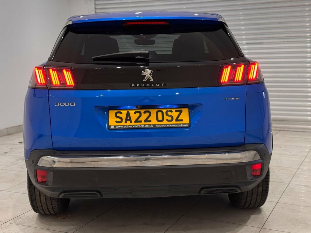 Peugeot 3008 1.6 13.2Kwh Allure E-eat Euro 6 Ss Blue #6