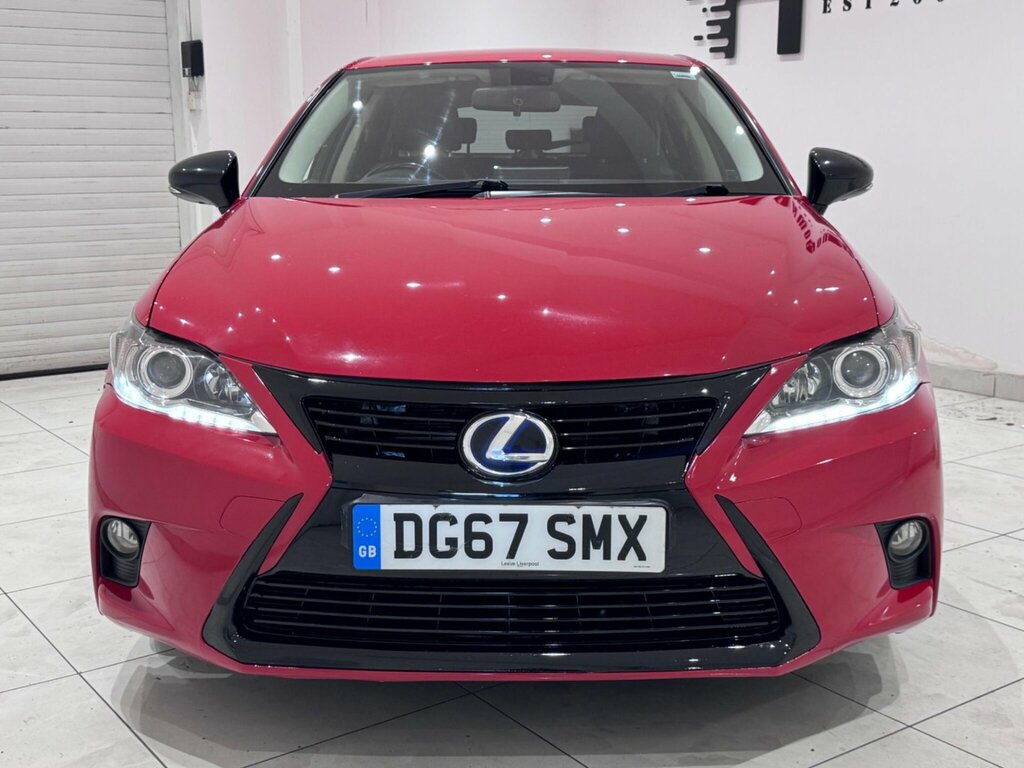 Lexus CT 1.8 200H Sport Cvt Euro 6 Ss Red #5