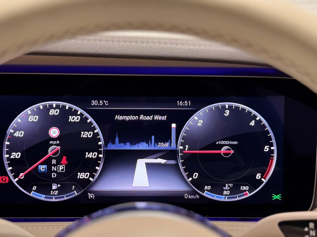 Mercedes-Benz S Class 2.9 S350d Grand Edition Saloon G-tronic Black #11