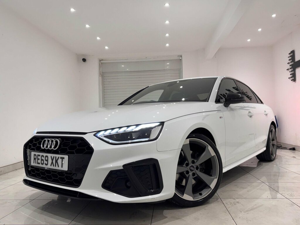 Audi A4 2.0 Tfsi 35 Black Edition S Tronic Euro 6 Ss White #3