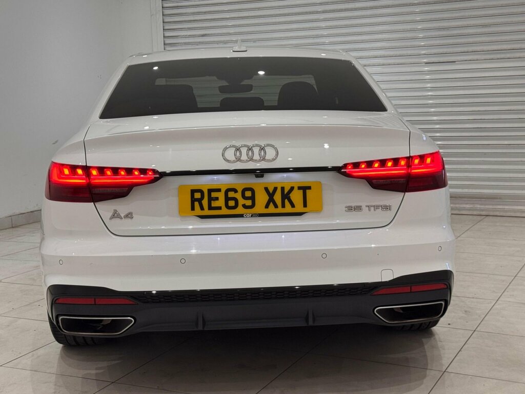 Audi A4 2.0 Tfsi 35 Black Edition S Tronic Euro 6 Ss White #6