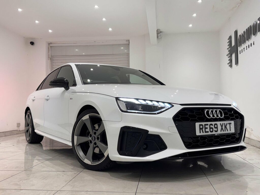 Audi A4 2.0 Tfsi 35 Black Edition S Tronic Euro 6 Ss White