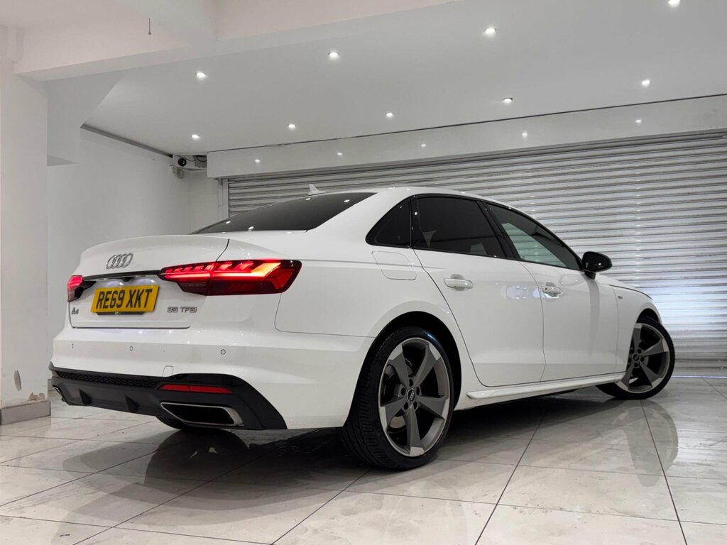 Audi A4 2.0 Tfsi 35 Black Edition S Tronic Euro 6 Ss White #2