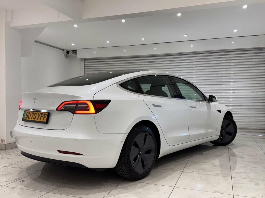 Tesla Model 3 Standard Range Plus Rwd White #2