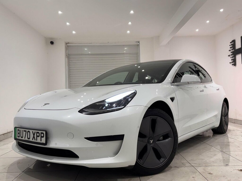 Tesla Model 3 Standard Range Plus Rwd White #3