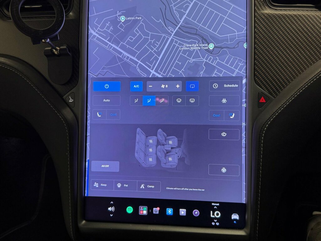 Tesla Model X 75D Dual Motor Red #22