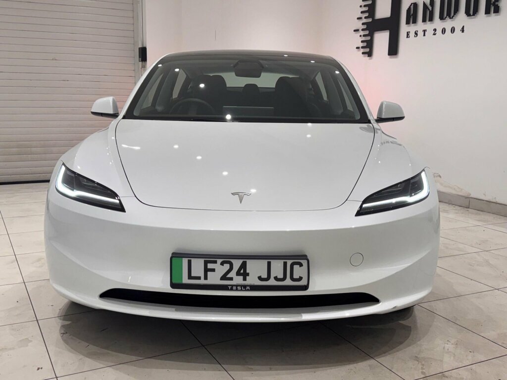 Tesla Model 3 Auto Rwd 4dr White #4