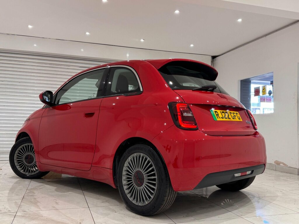 Fiat 500E 42Kwh Red  #4