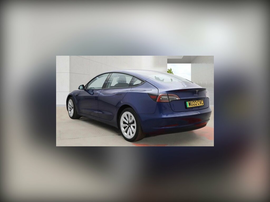 Tesla Model 3 Standard Range Plus Rwd Blue #4