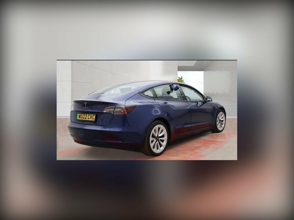 Tesla Model 3 Standard Range Plus Rwd Blue #2