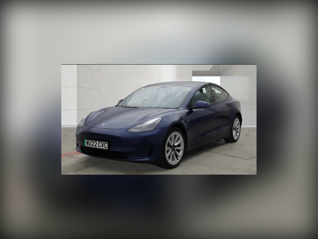Tesla Model 3 Standard Range Plus Rwd Blue #3