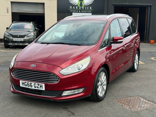 Ford Galaxy 2017 2.0 Tdci Titanium X Mpv Powershift Red