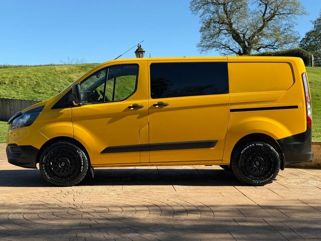 Ford Transit Custom 2022 2.0 340 Ecoblue Leader Panel Van M LG72RKU Yellow #4