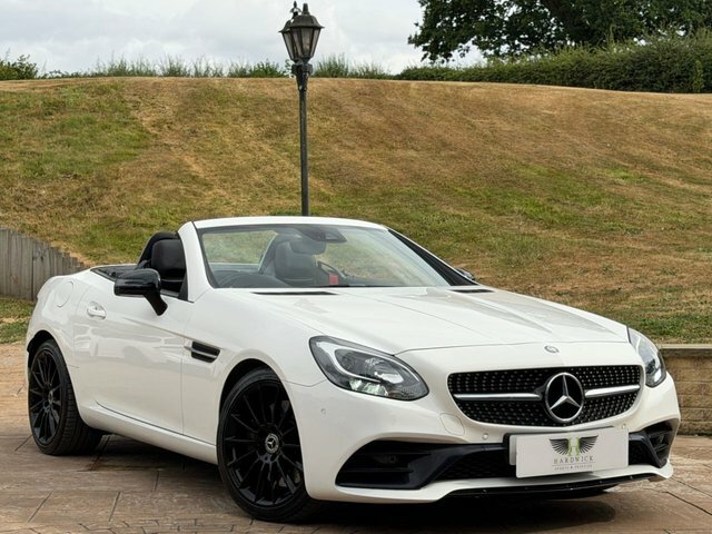 Mercedes-Benz SLC 2017 2.1 Slc250d Amg Line Convertible G White